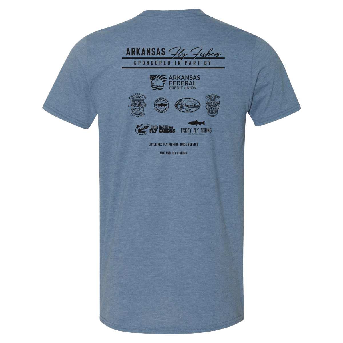 Samtykke Tag ud Underholde AFF Blue T-Shirt (L, XL, & 2XL) – Arkansas Fly Fishers