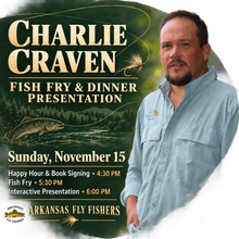 Load image into Gallery viewer, Charlie Craven Fish Fry Dinner &amp; Presentation Ticket